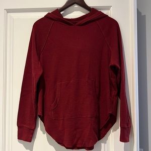 Aritzia waffle hoodie